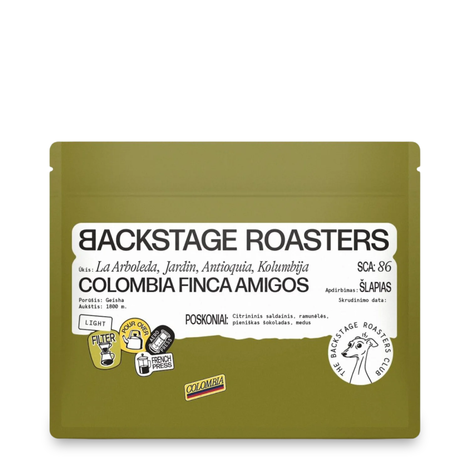 Colombia Finca Amigos – Geisha
